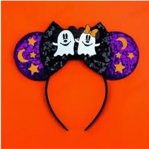 Ghost Mickey Ears Headband